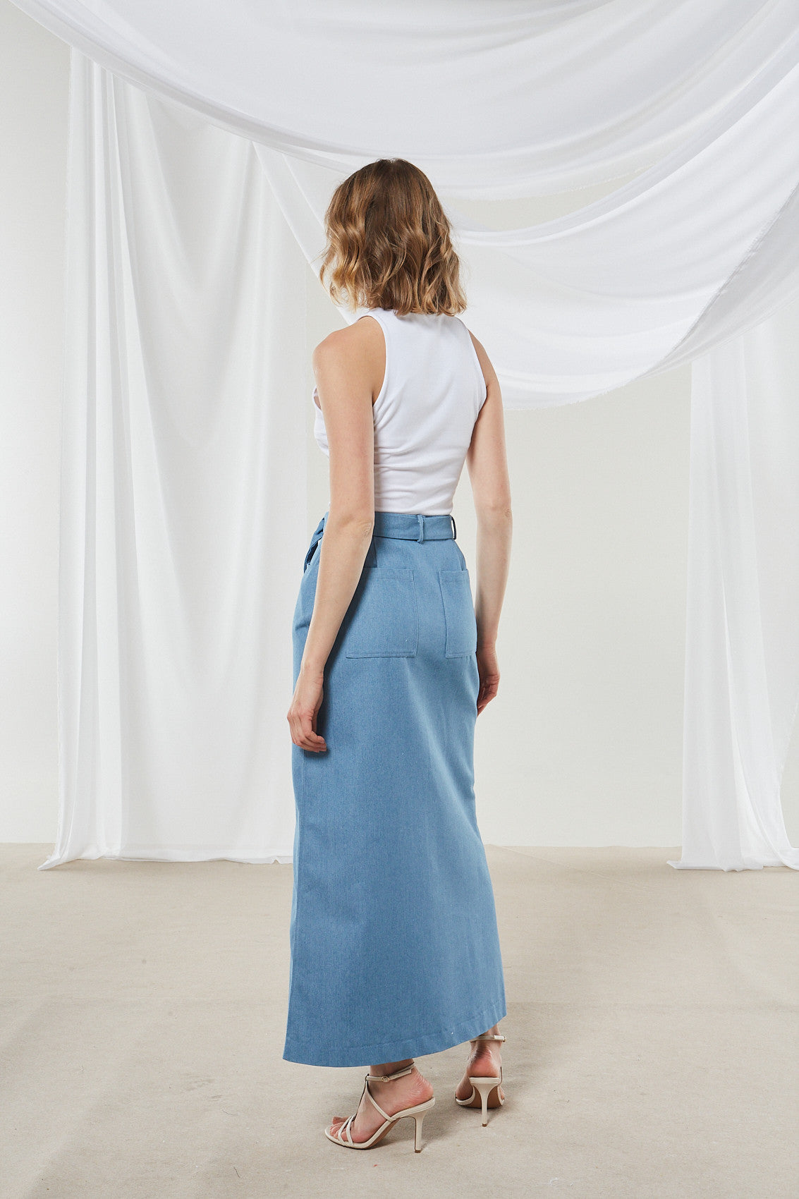 Ananke goddess white top