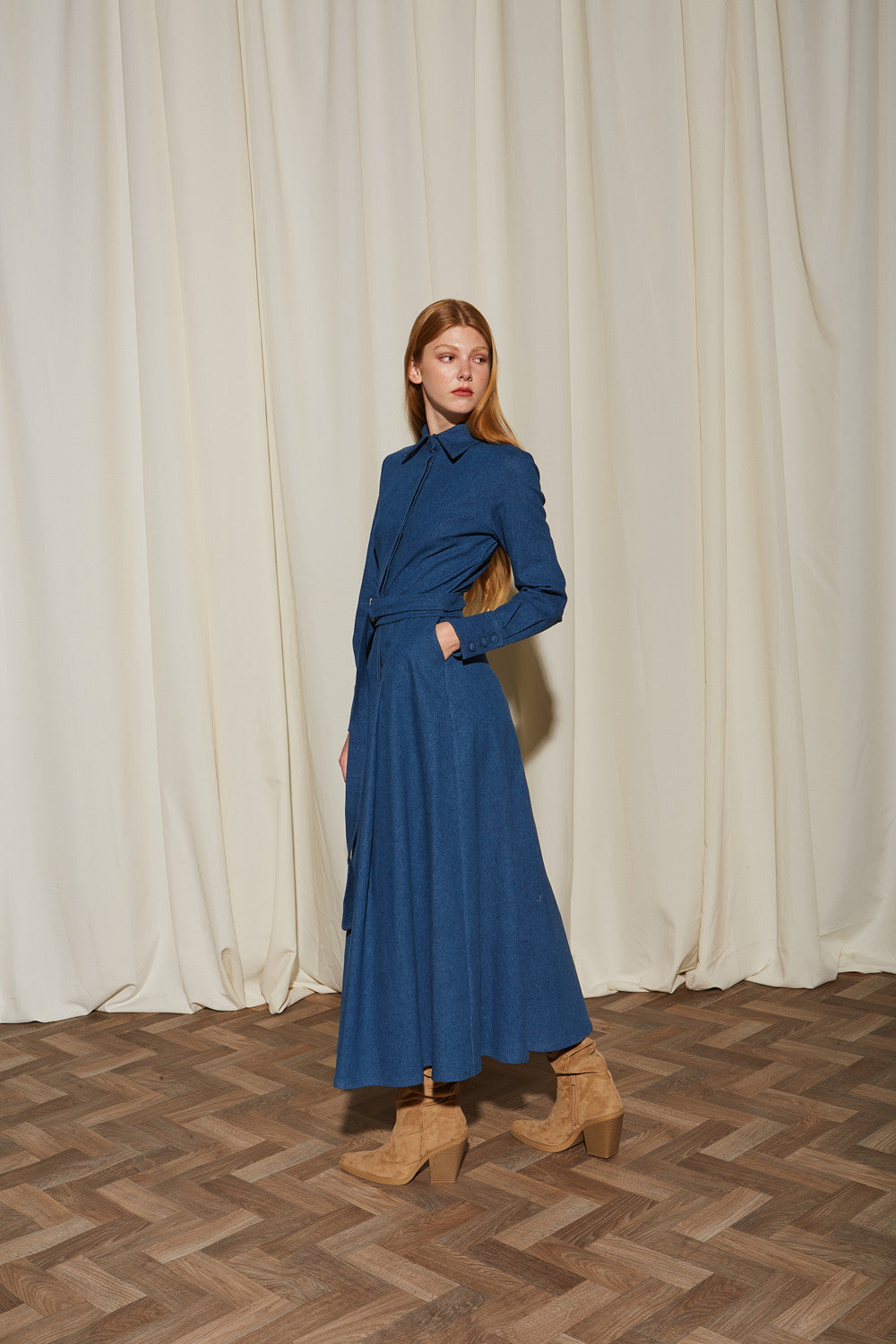 Betsy denim shirtdress