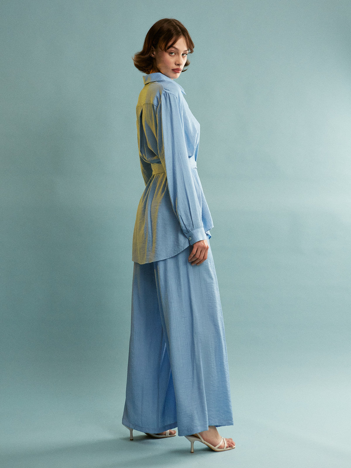 Jane viscose ciel pants