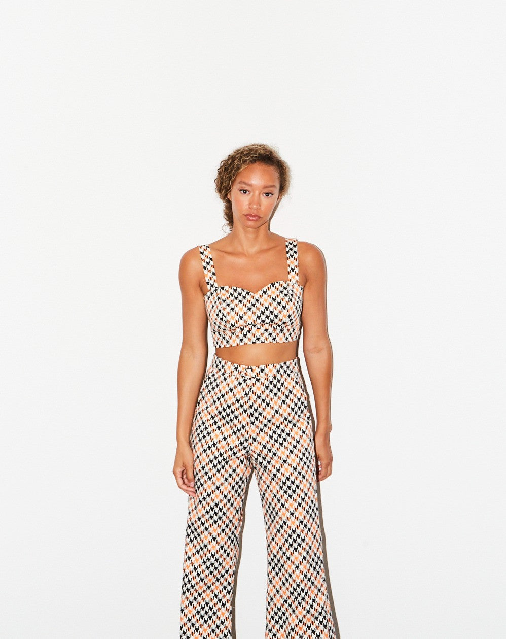 Diana cotton printed top