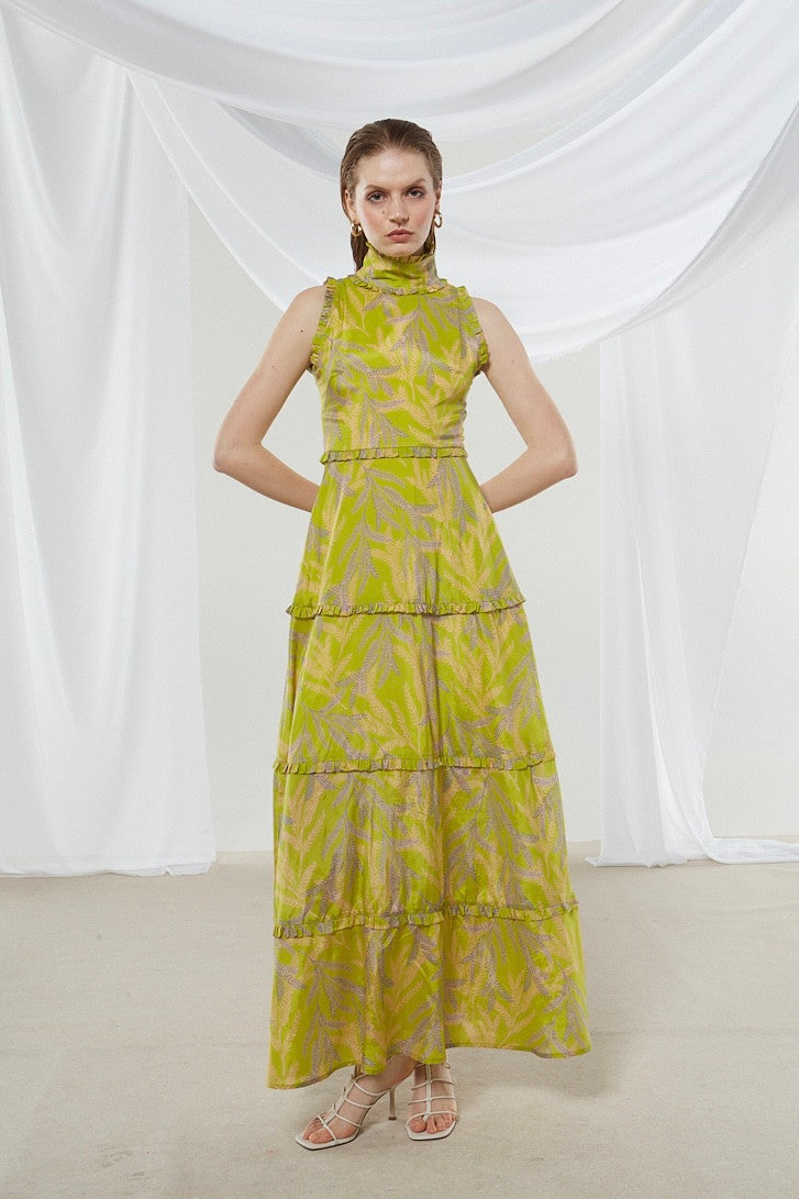 Jasmine high neck dress